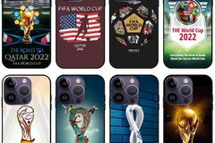Comprar ahora: 100pcs FIFA World Cup Qatar 2022 phone case for iPhone 14 13 12