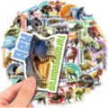 Buy Now: 1000Pcs Jurassic Anime Funny Dinosaur Animal DIY Sticker Toys