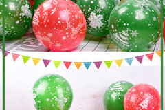Comprar ahora: 1000PCS 10inch Merry Christmas Latex Balloons 