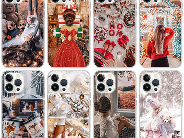 Comprar ahora: 50Pcs Exquisite Christmas Girl Cell Phone Case for iphone 14 13 1