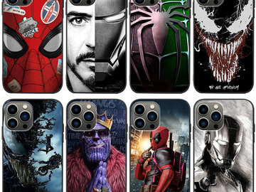 Buy Now: 100pcs Spider-Man Iron Man Captain phone case for iPhone
