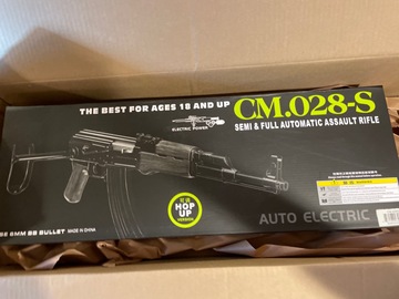 Selling: CYMA AK47S AEG w/ underfolding stock faux wood and metal receiver