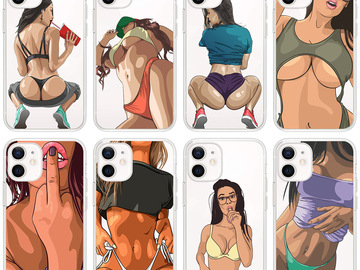 Comprar ahora: 30Pcs Sexy Girl Phone Case For iPhone 12 13 14
