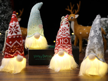 Buy Now: 30pcs Christmas decoration pendant doll luminous ornaments