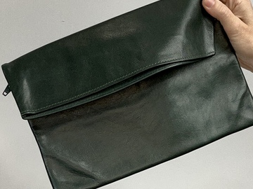 Selling: Simple Vintage Leather Envelope Purse