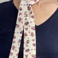 Selling: Bright White + Floral Tie