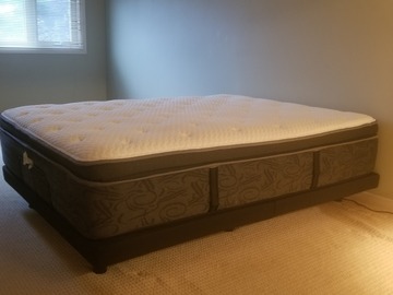 Individual Sellers: Queen Electronic Controlled Adjustable Bed