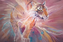 Sell Artworks: Tiger Materializing