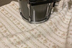 Selling with online payment: TAMA rockstar 5 piece gorgeous chrome drum set 