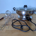 Renting out with online payment: Dual-sided Electric Hot Pot Kit
