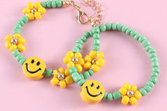 Comprar ahora: 40pcs millet beads woven bracelet children's bracelets