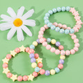 Comprar ahora: 100pcs children's bracelet pearl acrylic beads bracelet