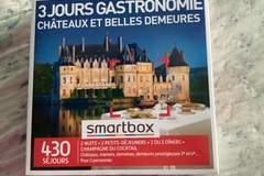 Vente: Smartbox 3 jours gastronomie châteaux - belles demeures (299,90€)
