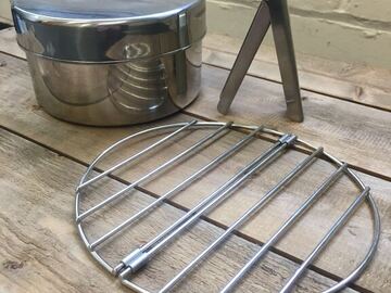 Equipment per day: Stainless Steel Cook Set (321)