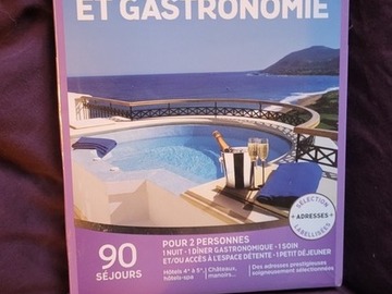 Vente: Coffret Wonderbox "Évasion spa et gastronomie" (349,90€)