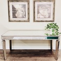 Individual Sellers: Gorgeous brand new mirrored dining table 
