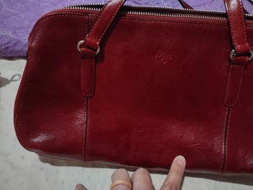 Selling: Monsac red vintage purse 