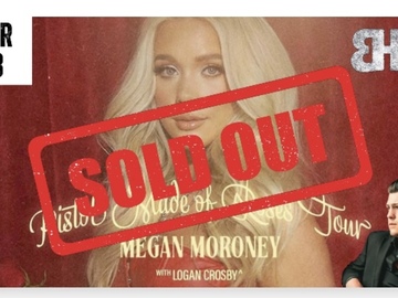 Event Tickets for Sale: 2 VIP tickets for Megan Moroney with Logan Crosby