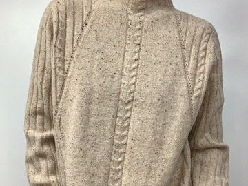 Selling: Wooly Oatmeal Sweater Tunic/Mini Dress