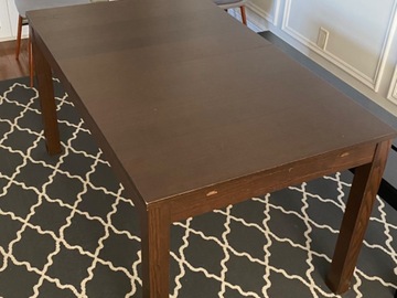 Individual Sellers: Extending Dining Table with Bench