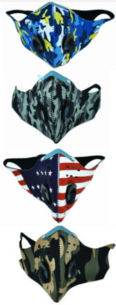 Air Breathing Valve Face Mask Cover