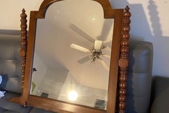 Individual Sellers: Wooden Vanity Mirror
