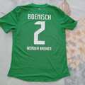 Selling with online payment: match worn shirt werder bremen