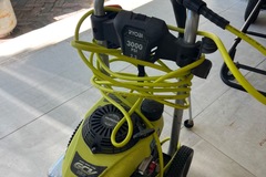 Renting out with online payment: Ryobi 3000 Pressure cleaner (gas)