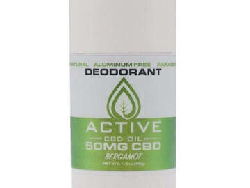  : Bergamot Lime Deodorant CBD Roll On by Active CBD Oil