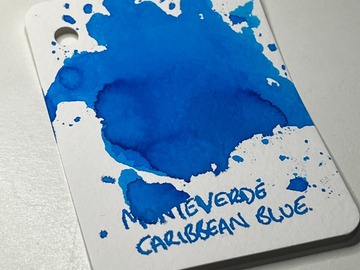 Selling: Monteverde Core Caribbean Blue Ink Sample 5ml