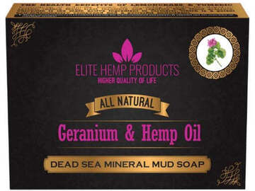  : Elite Hemp Products Geranium & Hemp Oil Soap