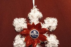 Comprar ahora: Large Beer Snowflake Ornament twelve (12) Random assortment 