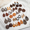 Buy Now: 114 Pairs Hollow Wooden Handmade Earrings