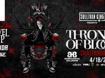 Event Tickets for Sale: (2) General Admission - Sullivan King: Thrones Of Blood US Tour 