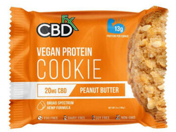  : CBDfx - CBD Edible - Vegan Protein Cookie Peanut Butter - 20mg