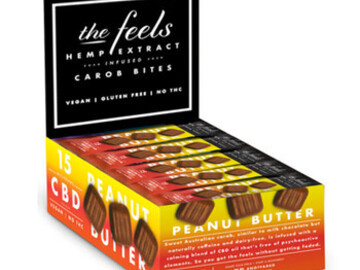  : The Feels - CBD Edible - Peanut Butter Carob Truffley Treats - 15