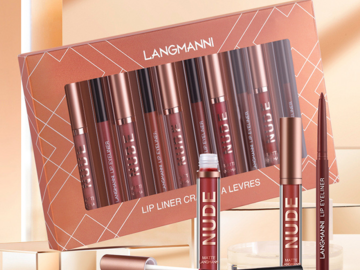 Buy Now: Lipstick Makeup Lip Liner Beauty 12 Pcs Set 6 Matte 120pcs/lot 
