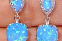 Comprar ahora: 40 Pairs of Fashion Silver Plated Rhinestone Earrings for Women