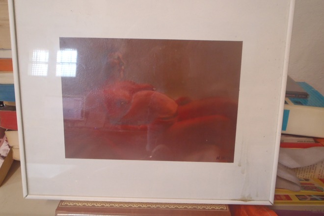 Jardinière en béton 100x36 cm hauteur 25	