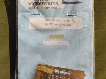 Selling with online payment: Photoetch Crew Access Ladder for Avro Vulcan