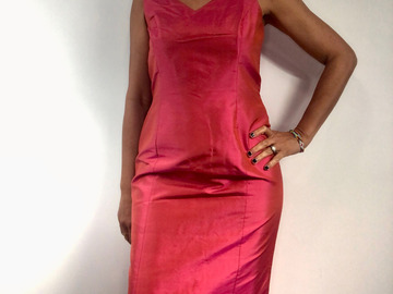 Selling: Silky Fuchsia Party Dress