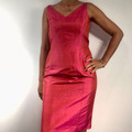 Selling: Silky Fuchsia Party Dress