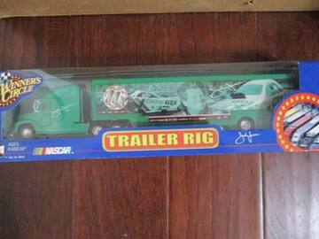 Selling: john force car hauler in box