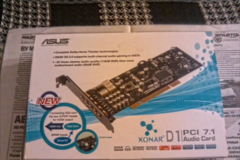 Selling: PCI asus Xonar D1 sound card