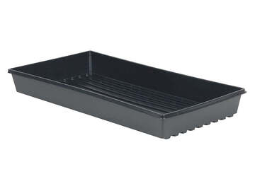  : Black Propagation Tray 10" x 20", without Holes