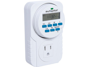  : Autopilot 7-Day Grounded Digital Programmable Timer