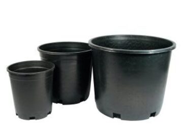  : Nursery Pot Black