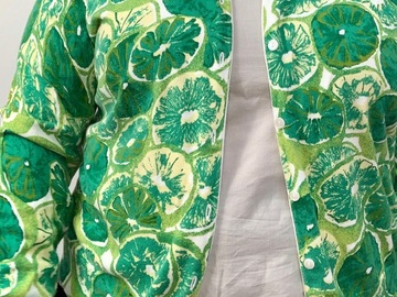 Selling: Lime All Over Print Cardian 
