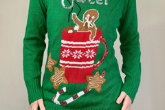 Selling: Sweet Gingerbread & Hot Cocoa Christmas Sweater 