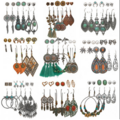 Comprar ahora: 27 Sets Vintage Ethnic Bohemian Handmade Earrings Set